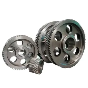 Manufacturers Customize Large Module Double Gear Transmission Reducer Alloy Steel Large Helical Herringbone Gear