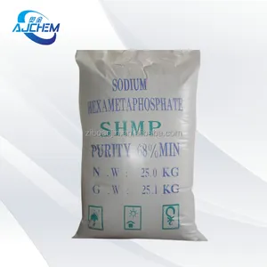 Hexametafosfato de sodio SHMP CAS 10124-56-8 Hexametafosfato de sodio 68% precio