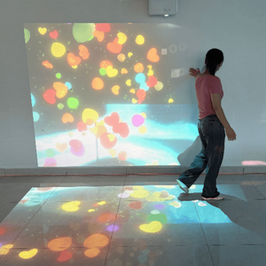 3D Holographic 400inch Interactive Immersive Projection Advertising Machine Finger Touch Wall Floor <strong>Games</strong> For Indoor Playground - Product Image 2