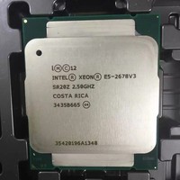 Komputer Desktop Xeon E5 2678 V3, prosesor 12 Core 2.5 GHZ Server CPU LGA 2011 Server