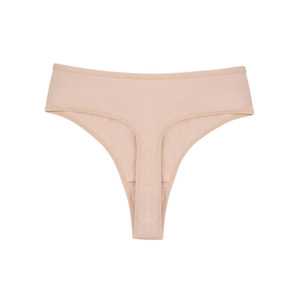 Culottes string noires sans coutures taille basse respirantes en maille pour femmes, usage quotidien - Product Image 2
