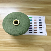 Taishi OE Wholesale Eco Friendly Open End Low Twist Recycled Cotton Blended Carded Yarn 30 Colors for Bangladesh Knitting Socks