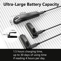Accesorios para Kindle, Control Remoto Inalámbrico Portátil para Pasar Páginas de Libros Electrónicos, Obturador de Cámara para Fotografía