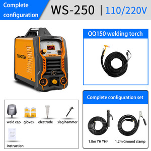 เครื่องเชื่อมมัลติฟังก์ชั่น 2 in 1 รุ่น WS-250 ใช้ได้กับไฟ 110V/220V ระบบ IGBT 250A สำหรับเชื่อมทองแดงด้วยลวดทองแดง - Product Image 2