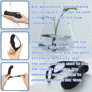 Tapón Anal Eléctrico <span class=keywords><strong>de</strong></span> Silicona, Estimulador Anal Vibrador con Control Remoto, 100% Impermeable, Masajeador Sexual para Adultos, Venta al por Mayor - Product Image 5