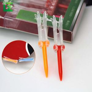 Olor-clavos de <span class=keywords><strong>golf</strong></span> plegables con resorte de plástico, se pueden reutilizar usando el reinicio automático - Product Image 6