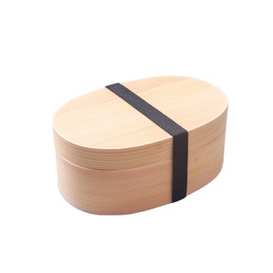 HOT SALE Wholesale Natural Wood Lunch Box Japanese bentoubako Bento Boxes