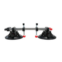 Ventouse de tensionnement pour joint sans couture de comptoir en pierre, corps en alliage d'aluminium FY-RS-010, 180 mm, renforcée, à double barre de raccordement