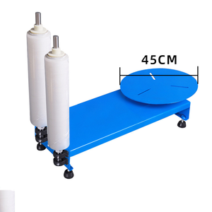 Portable PE Strapping Film Packer, Electric <b>Stretch</b> Wrapping Film Packaging <b>Machine</b>, Rotating Film Wrapping <b>Machine</b> - Product Image 4