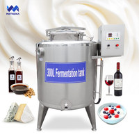 Cuve de Fermentation en Acier Inoxydable 600 Litres pour Bière, Agitateur de Fermentation, Réservoir de Stockage de Vin 1000 L