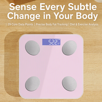 Báscula Electrónica Portátil con Sensor de Precisión y Diseño de Esquinas Redondeadas para Gimnasio, Precio de Fábrica