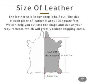 クレイジーホースレザー スプリットタンニング ヴィンテージ加工 本革 牛革 1.8-2.0mm 耐水性 シューズ バッグ ハンドバッグ 家具張り地用 - Product Image 5