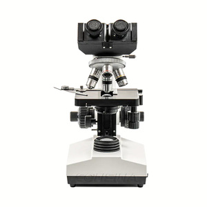 핫세일 기본형 쌍안현미경 XSZ-107BN 실험실용 쌍안 생물 현미경 - Product Image 5