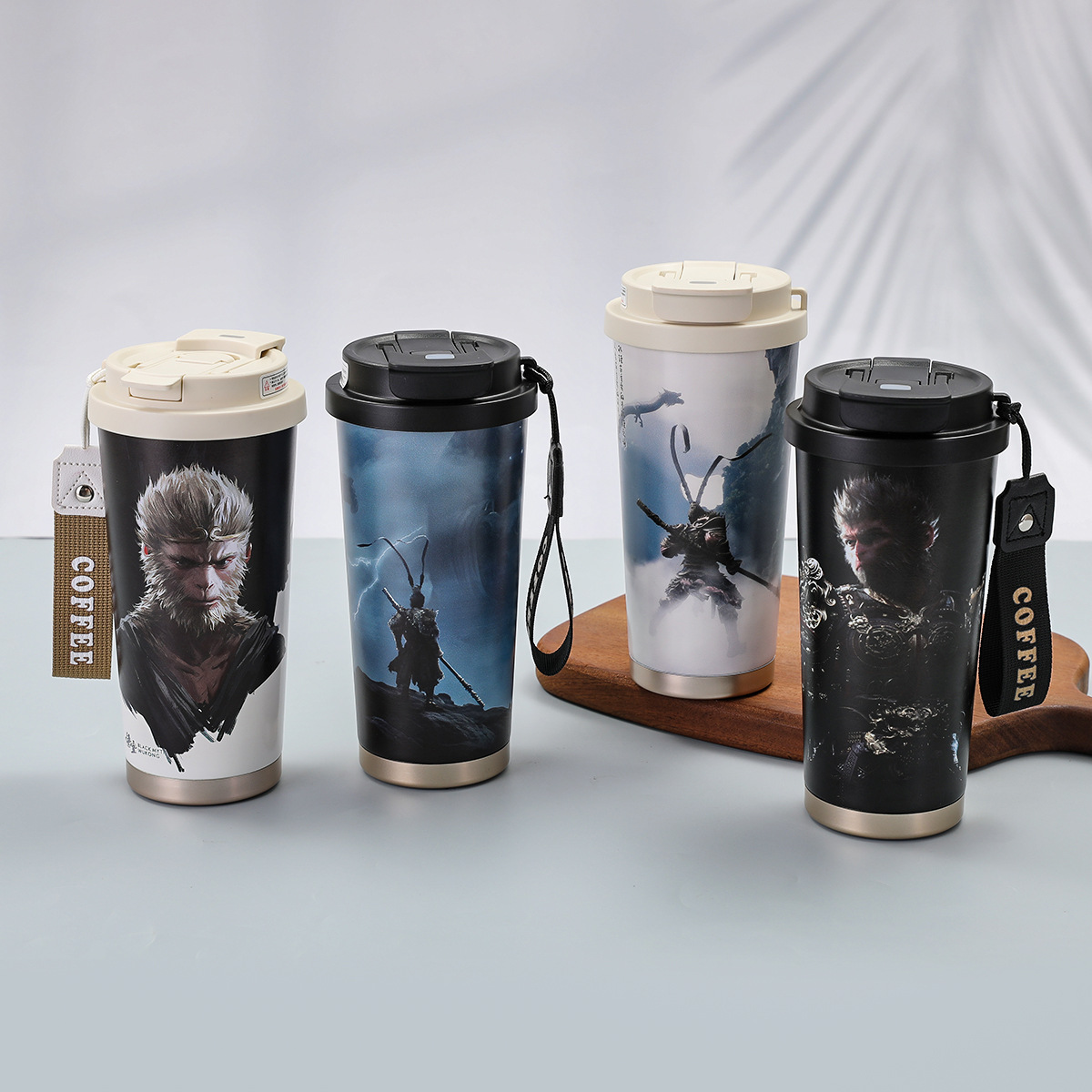 18 oz ceramic travel coffee mugs Personalized Name and Initial Insulated Travel Mug main image 1
