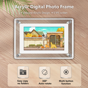 5 Inch 4GB IPS Motion <strong>Video</strong> <strong>Frame</strong> Art Screen Digital <strong>Frame</strong> <strong>Video</strong> Playback Home Decor <strong>Video</strong> <strong>Photo</strong> <strong>Frame</strong> for Gifts - Product Image 2
