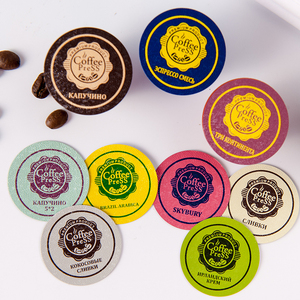 <span class=keywords><strong>Feuille</strong></span> thermoscellable 37/51mm couvercle en <span class=keywords><strong>aluminium</strong></span> découpé pour tasse K feuilles d'<span class=keywords><strong>aluminium</strong></span> capsules de café petites tasses en plastique - Product Image 1