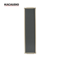 KACAUDION 3340 Altavoz de Columna para Exteriores, Resistente al Agua, Pasivo, Ligero y Robusto, Sistema de PA para Áreas Públicas