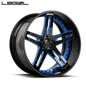 Jante de voiture personnalisée 17 18 19 20 21 22 28 pouces 17 pouces 5x120mm jantes en alliage étape lèvre T6061 jantes de voiture en alliage d'aluminium pour voiture de luxe - Product Image 2