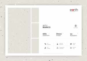 Carreaux en porcelaine polis effet cristal 600x1200, veinures de marbre réalistes, finition haute brillance pour murs et sols de luxe - Product Image 2