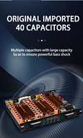 Amplificateur de puissance numérique professionnel DA-6K4 4 canaux classe D 600 watts