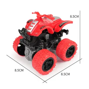 Детский внедорожный вращающийся трюк инерционный мини-гоночный пластиковый автомобиль мотоцикл игрушка