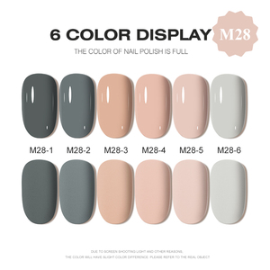 AILANUO New Arrival Hot Sale <b>Nail</b> Gel Polish Collection 6Color <b>Set</b> with Free Box Sample OEM ODM Private Label UV Neon Gel Polish - Product Image 2