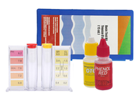 Kit de test chimique portable 2-en-1 pour piscine et spa (chlore et pH) avec lecture rapide 15 ml