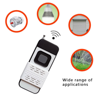 Control Remoto Inalámbrico RF de Largo Alcance de 433 MHz, Transmisor de 1 a 4 Botones para Puerta de Garaje Electrónica y Automatización del Hogar