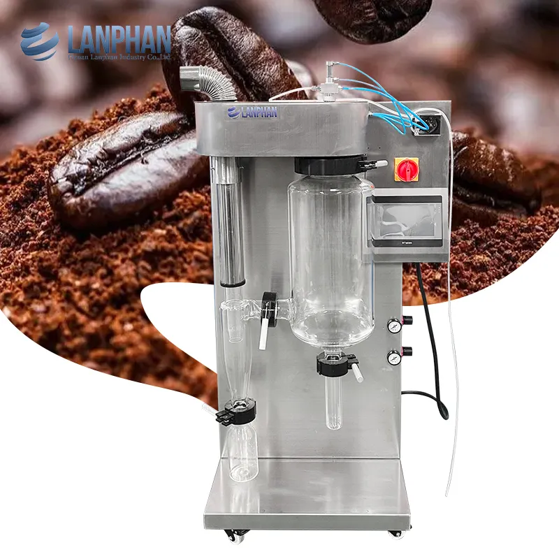 2 л/ч растворимый кофе яичный порошок атомайзер для сухого молока распылительная сушилка мини-машина для Малайзии