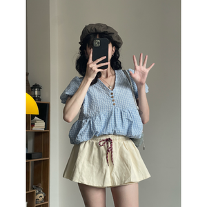 Highest Quality Women'S High Waist Breathable Eco-Friendly <b>Skirt</b> Stretch <b>Elastic</b> Band Built-In Shorts Fashion Business - Product Image 4