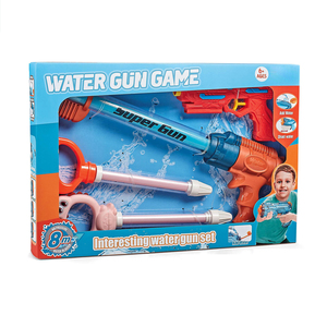 Ensemble de pistolets à <span class=keywords><strong>eau</strong></span> d'été - 3 jouets lanceurs d'<span class=keywords><strong>eau</strong></span> pour enfants, portée de 6-7 m, jouets de combat aquatique pour piscine et plage - Product Image 1