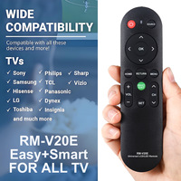 Recién llegado de fábrica, traje de Control remoto Universal de para Smart LED LCD TV IPTV OEM ODM personalizado al por mayor RM V20E RMV20E