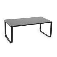 Table basse éthiopienne moderne et polyvalente en verre trempé convertible pour la maison hôtel entrepôt salle à manger prix d'usine