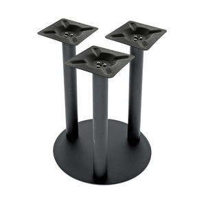 Table de salle à manger ronde moderne de luxe en acier inoxydable avec plateau recouvert, durable, 6 places, pour hôtel, restaurant, café, avec base en forme de tulipe - Product Image 6