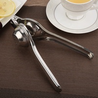 Keukenproducten, huishoudelijke accessoires, sapcentrifuge, roestvrijstalen citruspers, sinaasappelpers, citroen- en limoenpers