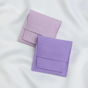 Lot de 50 sacs à bijoux véganes simples et petits avec insert - Product Image 4