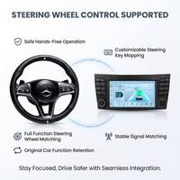Reproductor de DVD para Automóvil con Sistema Linux de 7 Pulgadas para Mercedes-Benz W211 (2002-2008), con Unidad Principal Inalámbrica Multimedia Android Auto y CarPlay BT
