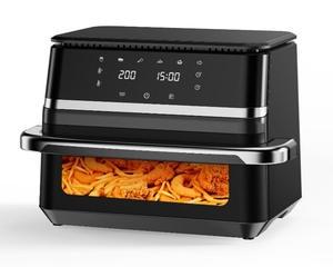 Freidora de Aire <span class=keywords><strong>Moulinex</strong></span> Easy Fry de Doble Cesta, Gran Capacidad de 9L, Doble Zona con Divisor Extraíble, Para 8 Personas, 7 Programas Intuitivos, Uso Doméstico, 5+ - Product Image 3