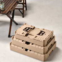 Organisateur pliable, conteneur pliable, boîte imperméable d'extérieur, bacs de rangement pliables, boîtes, armoire grande avec couvercles
