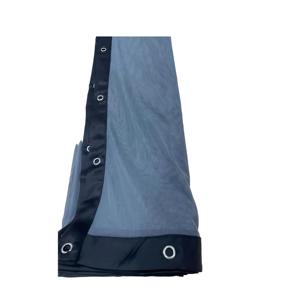 Écran de <span class=keywords><strong>projection</strong></span> en maille polyester holographique <span class=keywords><strong>gris</strong></span> de 120 pouces 16:9 avec bords perforés, pliable rapidement et portable pour les spectacles sur scène - Product Image 1