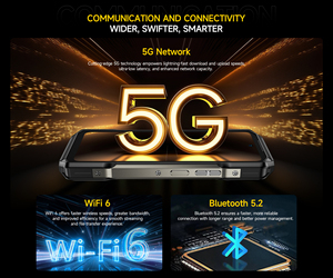 สมาร์ทโฟน <span class=keywords><strong>Ulefone</strong></span> <span class=keywords><strong>Armor</strong></span> 27T Pro รุ่นทนทาน ความจุ 12+256GB กล้องถ่ายภาพความร้อน FliR ระบบปฏิบัติการ Android 14 ปลดล็อคทั่วโลก แบตเตอรี่ 10600mAh - Product Image 3