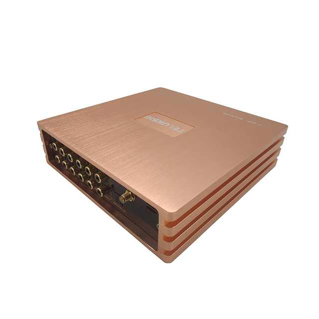 6CH Input 8CH Output Car DSP Amplifier with 31EQ Band Crossover 8*25W Audio Processor Built-in Car DSP