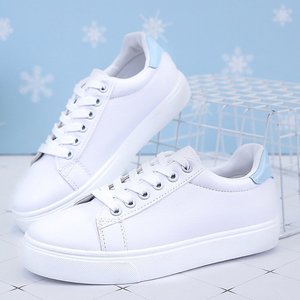 Zapatillas de deporte para niñas, zapatos informales para estudiantes universitarios, <span class=keywords><strong>deportivas</strong></span> <span class=keywords><strong>blancas</strong></span> a la moda para caminar, para verano - Product Image 5