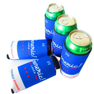 16oz Neoprene Beer Cooler Tall Collapsible Drink Coolie Thermocoolers 16 Ounce Can Coolie Cooler Bags - Product Image 6