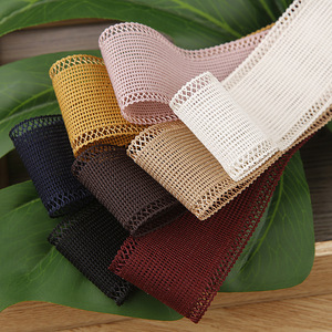 Ren Lưới tuyết gạc ruy băng nơ xương cá Phụ kiện tóc quần áo mũ vật liệu trang trí bền Polyester ruy băng rỗng - Product Image 2