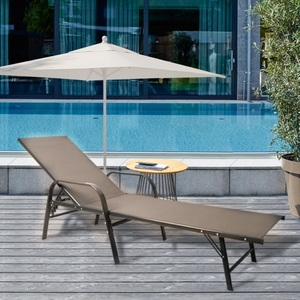 Muebles de exterior de nuevo diseño, <span class=keywords><strong>cama</strong></span> de playa, jardín, <span class=keywords><strong>terraza</strong></span>, piscina, patio, sillón - Product Image 1