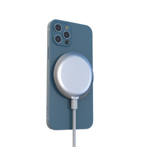 Cargador inalámbrico magnético personalizado al por mayor de 10W para teléfono, base de carga inalámbrica portátil - Product Image 1