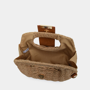 Borsa a <span class=keywords><strong>tracolla</strong></span> da donna in paglia intrecciata, nuova collezione estiva, versatile per vacanze al mare, <span class=keywords><strong>piccola</strong></span> e alla moda - Product Image 5