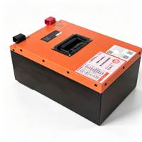 Batterie au lithium-fer de grande capacité 60V50Ah, coque étanche IP54, faible production de chaleur pour les trajets longue distance en vélo électrique