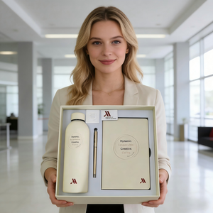 Set de Regalo Personalizado para Oficina, Accesorios de Papel con Serigrafía, Regalos Promocionales Empresariales - Product Image 3